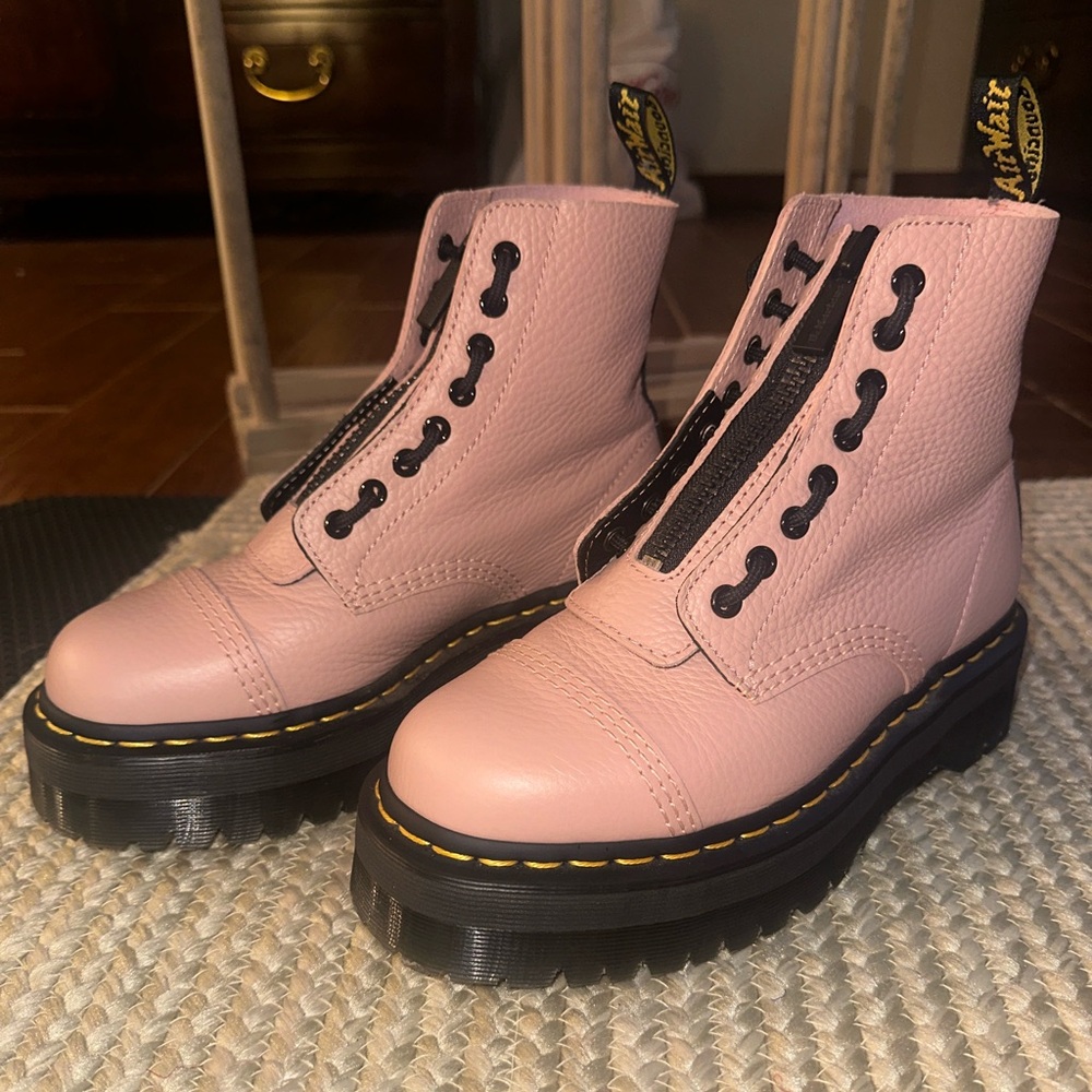 Pink Doc Martens Sinclair Boots - Women’s size 8
